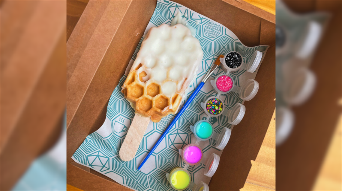 Waffle pop kit for Family Night